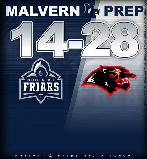 Malvern Prep Football 14 vs. Imhotep 28 Final!
