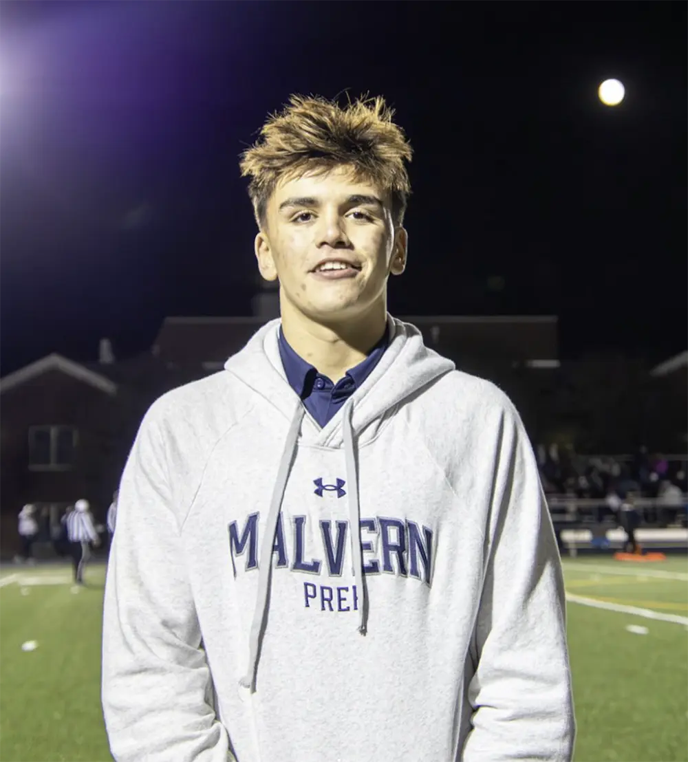 Malvern Prep Senior James Renaud