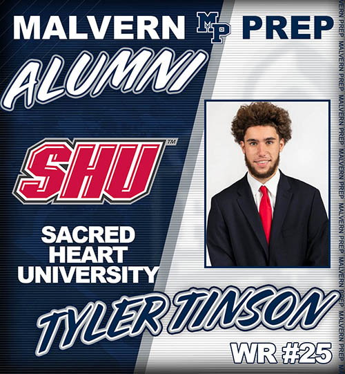 Malvern Prep Friars Alumni Tyler Tinson