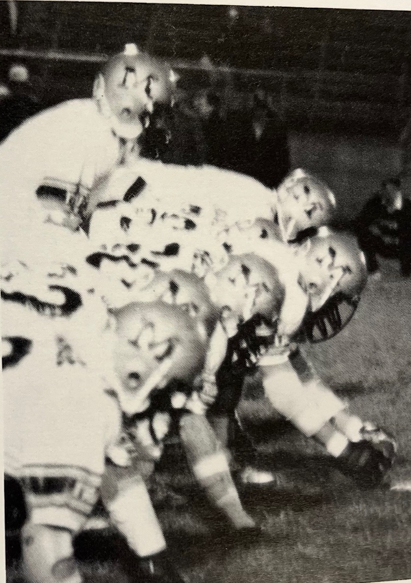 1987 Malvern Prep offense set and ready