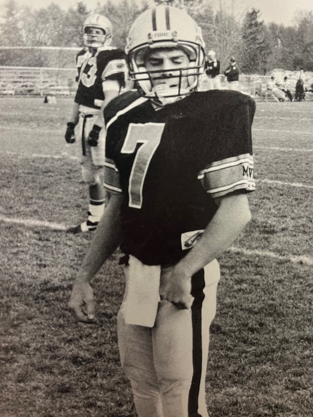 Malvern player on the field